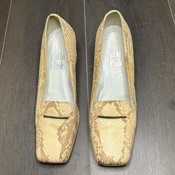 Rodolphe Menudier Paris Snakeskin Heels Women - Picture 6 of 17